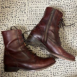 Frye Lace-Up Boots - image 1